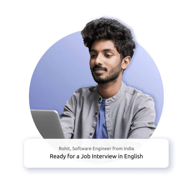 Girl using English Speaking Level Test